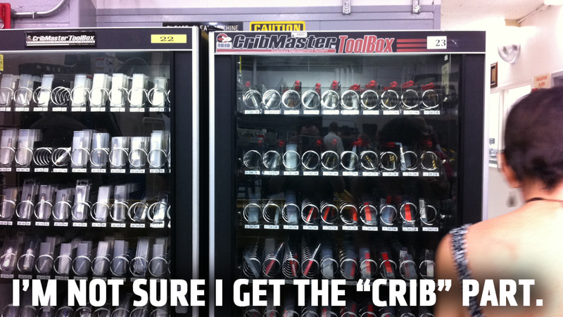 Illustration for article titled NASA Has The Coolest Vending Machines In The World
